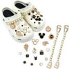 18 Pièces Accessoires de Chaussure en Strass, Décorations de Chaussures de Bricolage pour Femme Sabots Ornements de Chaussure Bricolage, Crocs Charms Crocs Accessoires
