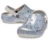 Crocs Baya Clog Sabot Mixte Glitter Silver Chaussures Garçon