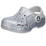 Crocs Baya Clog Sabot Mixte Glitter Silver Chaussures Garçon