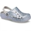 Crocs Baya Clog Sabot Mixte Glitter Silver Chaussures Garçon