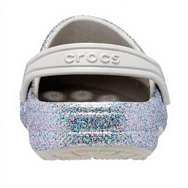 Crocs Baya Clog Sabot Mixte Glitter Silver Chaussures Garçon