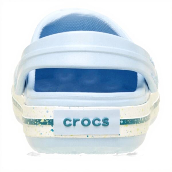 Crocs Bayaband Clog Garçon Mules Sabots Bleu Givré