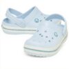 Crocs Bayaband Clog Garçon Mules Sabots Bleu Givré