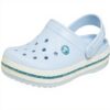 Crocs Bayaband Clog Garçon Mules Sabots Bleu Givré