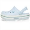Crocs Bayaband Clog Garçon Mules Sabots Bleu Givré