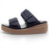 Crocs Brooklyn Buckle Sandale Femme Wedge Confortable