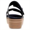 Crocs Brooklyn Buckle Sandale Femme Wedge Confortable