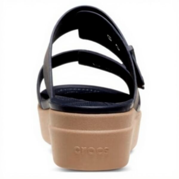 Crocs Brooklyn Buckle Sandale Femme Wedge Confortable