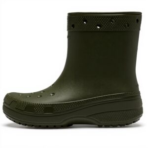 Crocs Classic Crush Clog Sabots Vert Militaire Femme