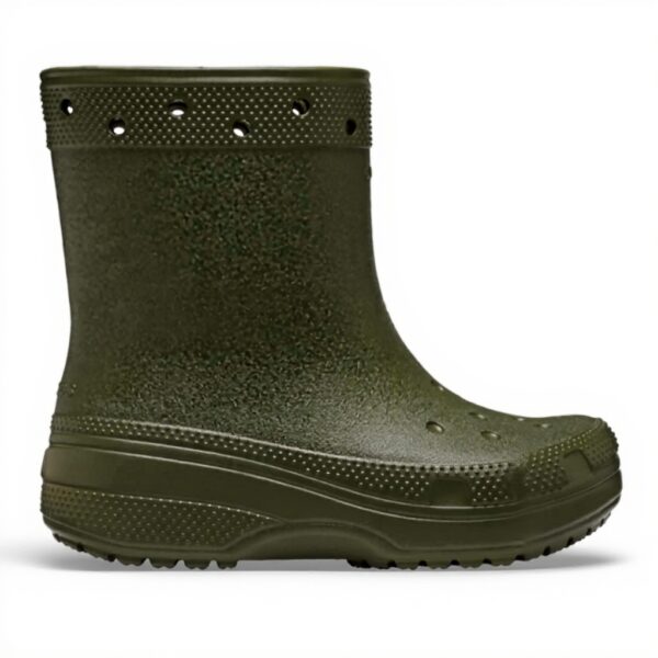 Crocs Classic Crush Clog Sabots Vert Militaire Femme