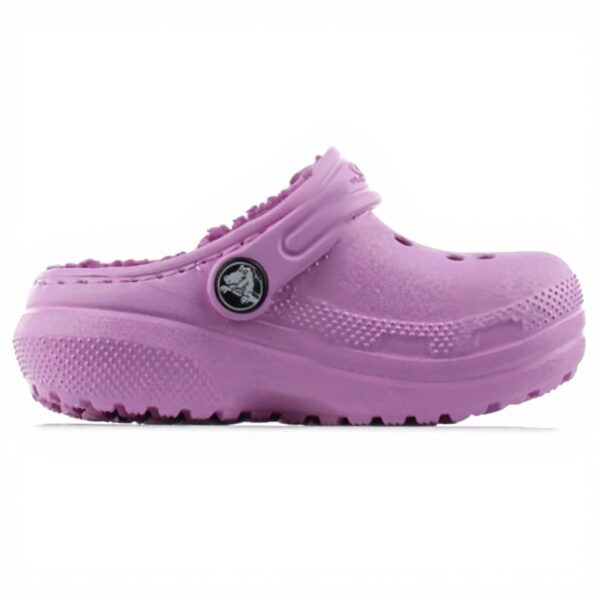 Crocs Classic Lined Clog Enfant Doublé Chaleureux Taffy Pink