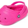 Crocs Classic Lined Clog Enfant Doublé Rose Sabot Mixte