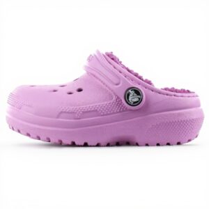 Crocs Classic Lined Clog Enfant Doublé Chaleureux Taffy Pink