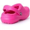 Crocs Classic Lined Clog Enfant Doublé Rose Sabot Mixte