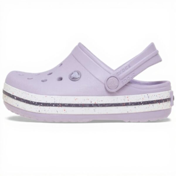 Crocs Crocband Speckled Band Clog Sabot Enfant Bleu Lavande