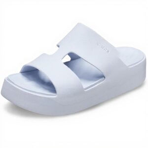 Sandales Crocs Getaway Plateforme Femme Violet Confort