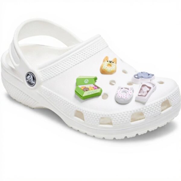 Breloques chaussures Crocs lot 5 café beignets