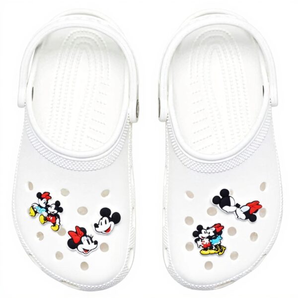 Crocs Lot de 5 breloques Minnie Mickey pour chaussures unisexes, multicolore, taille unique, multicolore, Taille unique