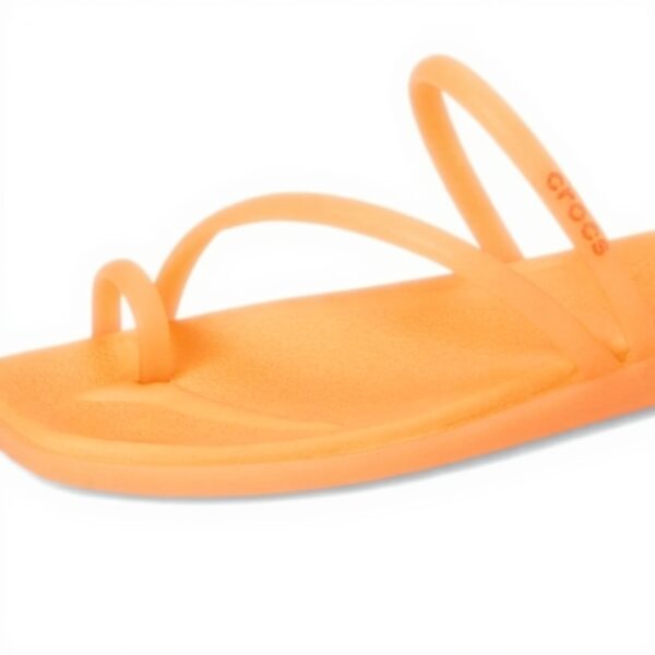 Crocs Miami Toe Loop Sandal Femme Sandale plate Confortable