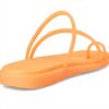 Crocs Miami Toe Loop Sandal Femme Sandale plate Confortable