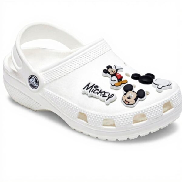 Crocs Mickey Pant Lot de 5 breloques chaussures unisexe, multicolore, taille unique, multicolore, Taille unique