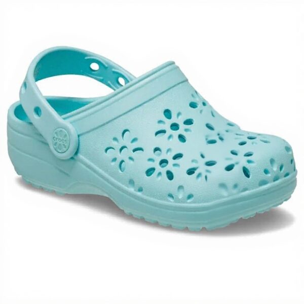 Crocs Mixte Enfant Classic Floral Cut Out Clog K Sabot