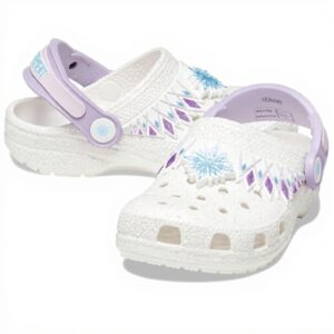 Crocs Disney Frozen II Clog Sabot Enfant Mules Bleu Glace