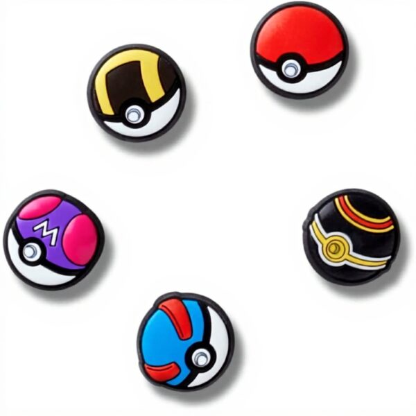 Breloques de chaussures Crocs Poke Ball 5 pack