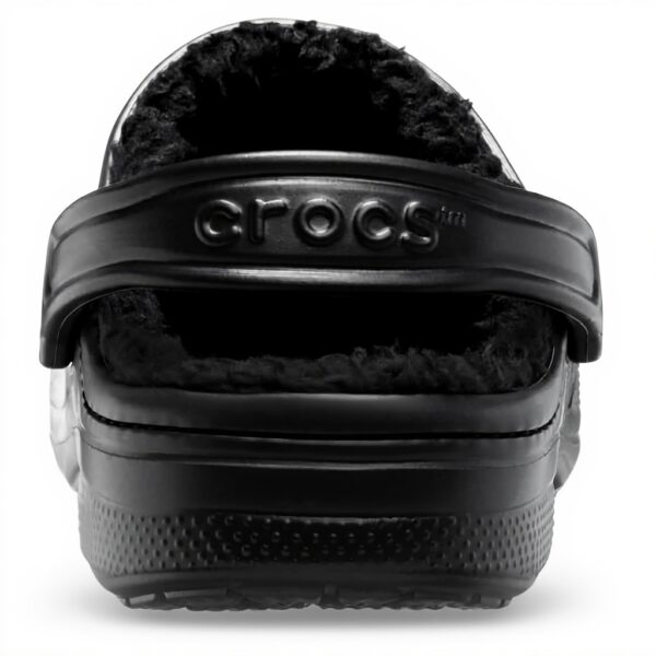 Sabots Crocs Baya Lined Confort Adulte Noir Unisexe