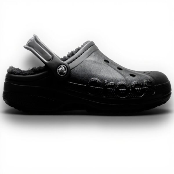 Sabots Crocs Baya Lined Confort Adulte Noir Unisexe