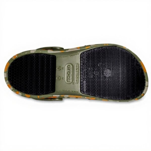 Sabots Crocs Bistro Work Graphic Army Green Unisexe Adulte