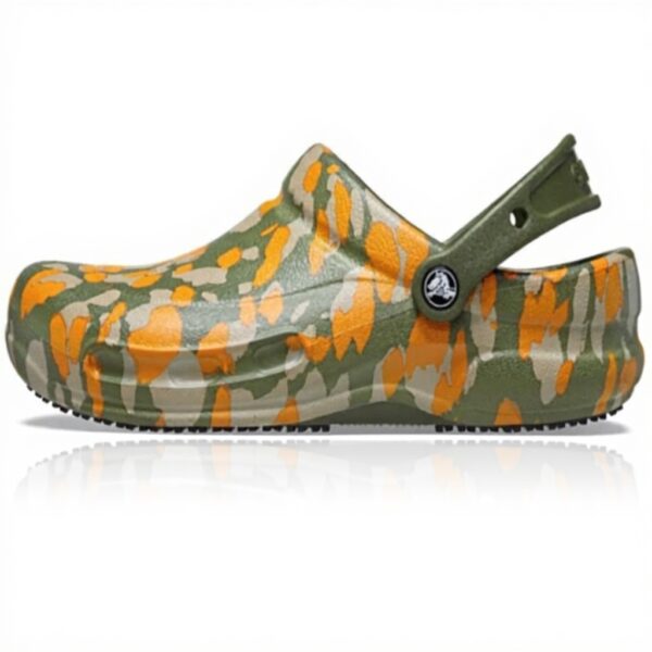 Sabots Crocs Bistro Work Graphic Army Green Unisexe Adulte