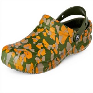 Sabots Crocs Bistro Work Graphic Army Green Unisexe Adulte