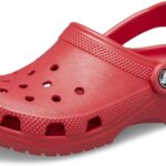 Crocs Classic Clog Enfant Sabots Rouge Confortable Unisexe-0