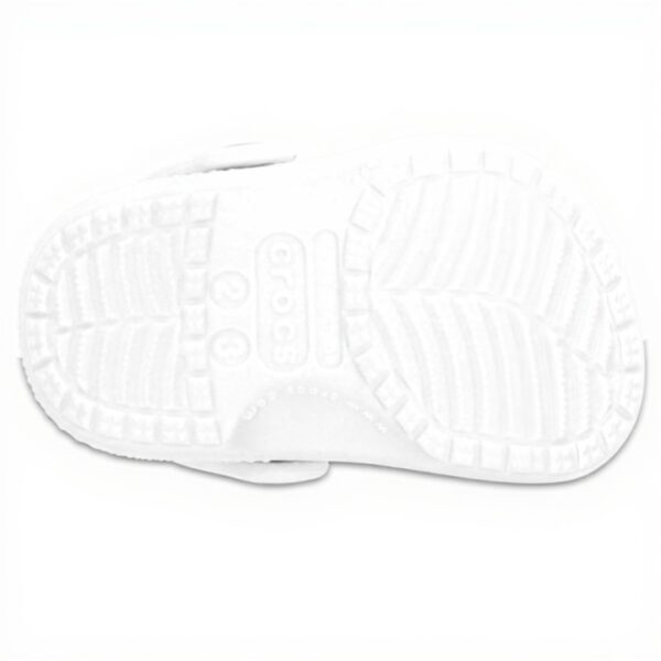 Crocs Sabots Enfant Blanc Mousse Croslite Confortable