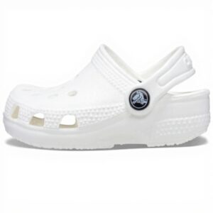 Crocs Sabots Enfant Blanc Mousse Croslite Confortable