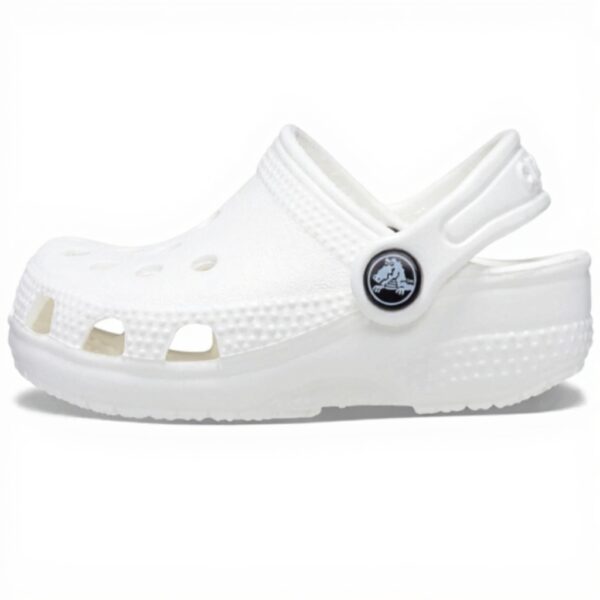Crocs Sabots Enfant Blanc Mousse Croslite Confortable