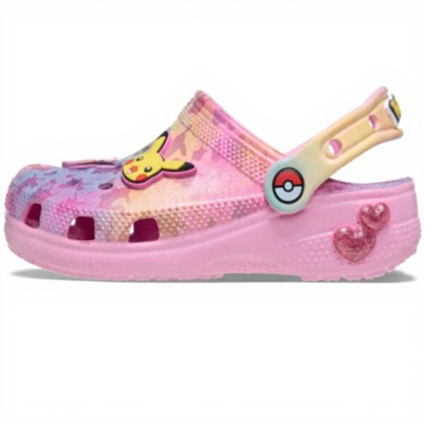 Sabots Crocs Pikachu Rose Enfant Confort Personnalisable