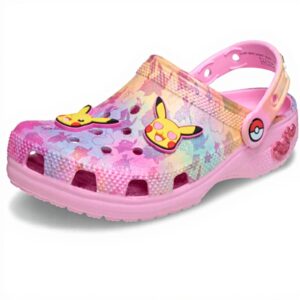Crocs Unisexe Enfant Pikachu Pink Cls Clg K Sabots, Multi, 3031 EU