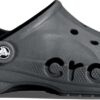 Crocs Baya Sabots Confortables Mules Femme Homme Graphite-1