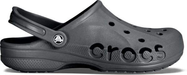 Crocs Baya Sabots Confortables Mules Femme Homme Graphite-1