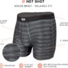 Boxer SAXX léger adulte noir taille XS confort sport-5