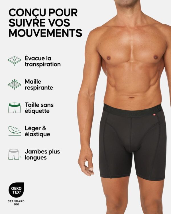 Caleçon sport homme DANISH ENDURANCE polyester extensible-1