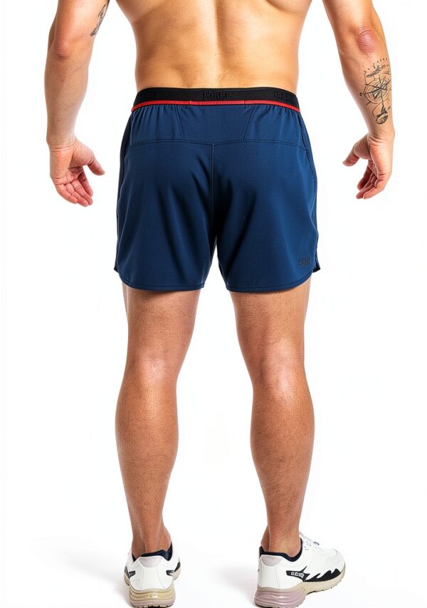 Short de course SAXX Hightail 2N1 doublure compression homme-3