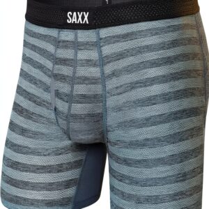 Boxer SAXX léger adulte couleur Washed Teal Heather taille-0