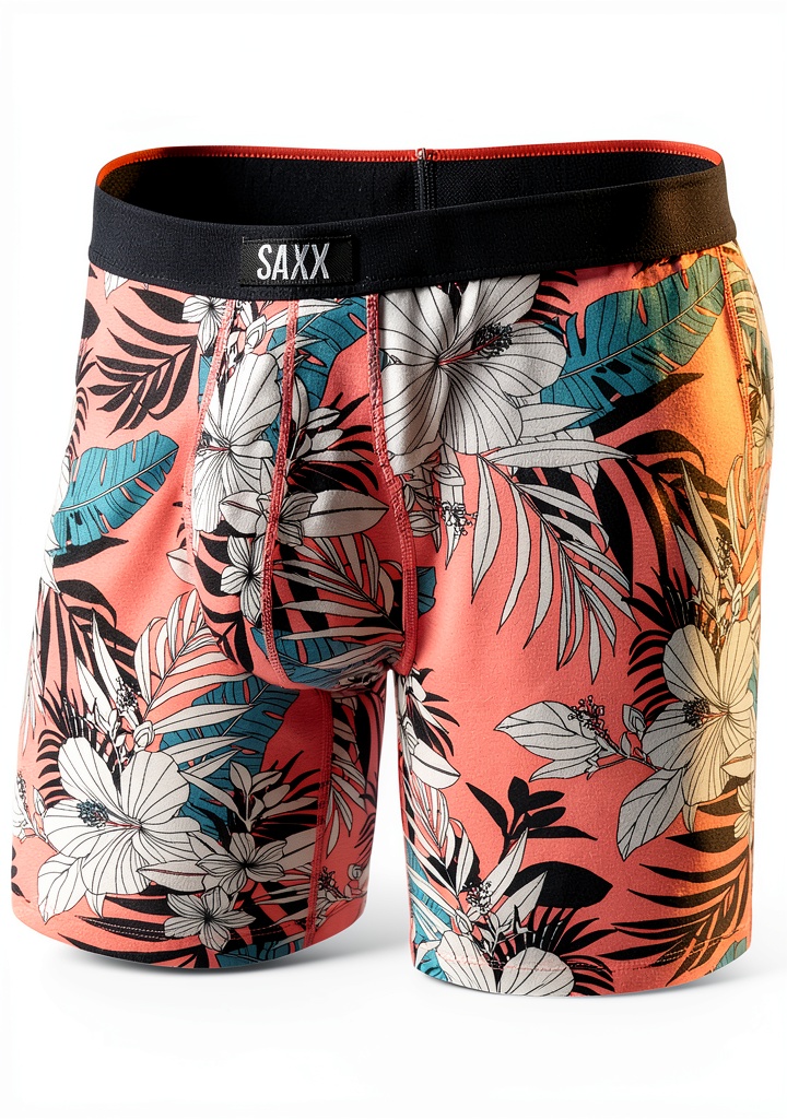 Sous-vêtements SAXX pour homme montrant le design et les coutures
