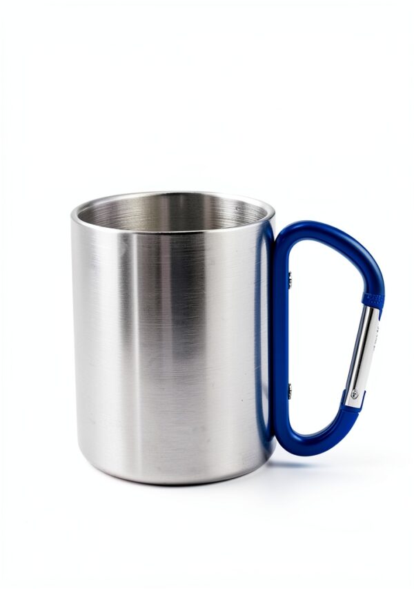 Tasse camping Outdoor Saxx acier inoxydable léger mousqueton-2