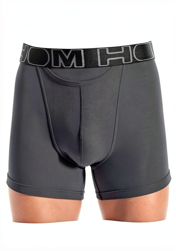 Boxer homme HOM coton naturel lot deux ouvertures-4