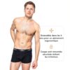 Boxer homme FM London coton stretch anti odeurs confortable-3