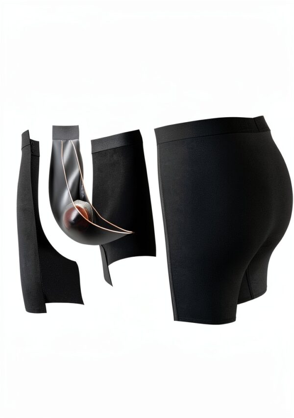 Saxx Boxer Homme Noir Technologie Cooling Confort Quotidien-4